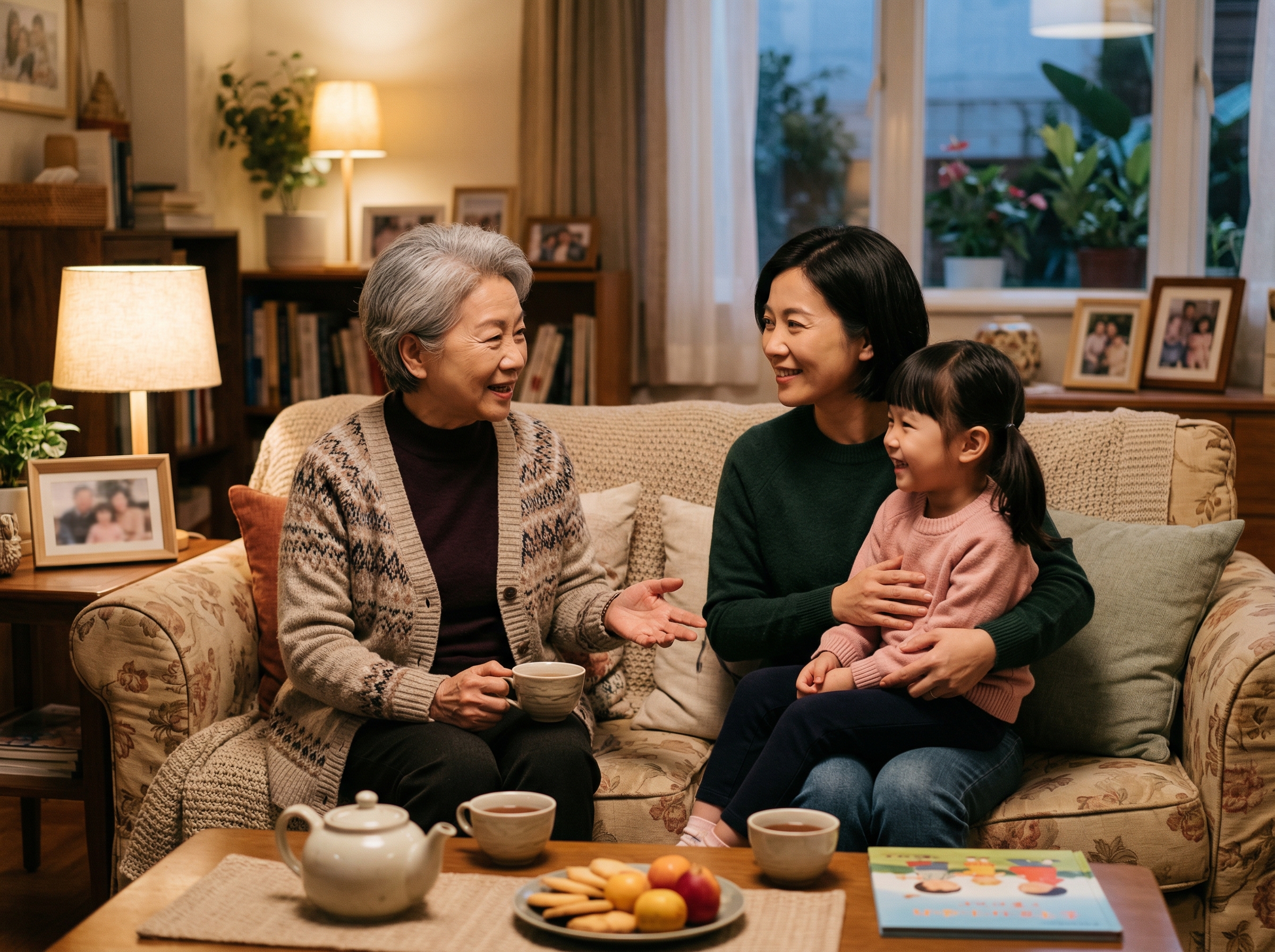An Ontario senior reviewing retirement paperwork